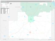 Winston County, MS Wall Map Premium Style 2022