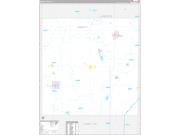 Wright County, IA Wall Map Premium Style 2022