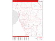 Buffalo Wall Map Zip Code Red Line Style 2022