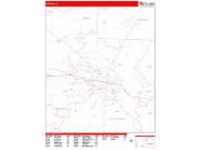 Dothan Alabama Wall Maps - MapSales