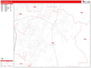 Pflugerville Texas Wall Maps