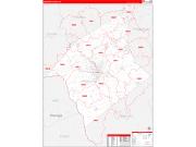 Anderson County, SC Wall Maps
