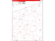 Ashtabula County, OH Wall Maps