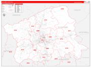 Buncombe County NC Wall Maps MapSales