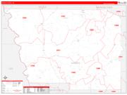 Harris County, GA Wall Maps