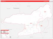 Swain County NC Wall Maps MapSales