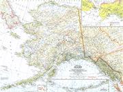 Alaska 1959 Wall Map