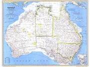 Australia 1979 Wall Map