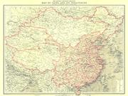 China 1912 Wall Map