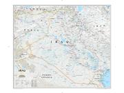 Iraq Political Wall Map