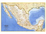Mexico 1973 Wall Map