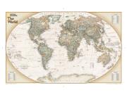 World Executive Explorer Wall Map from National Geographic