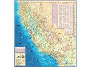 California Wall Map