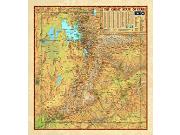 Utah Wall Map