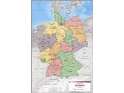 Germany Political Wall Map