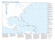 Hurricane Tracking Wall Map