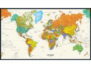 Classic World Wall Map