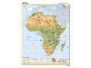 Africa Physical Wall Map