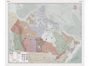 Canada Executive Wall Map