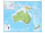 Australasia Political Wall Map