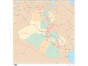 Iraq Wall Map