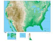 USA
Physical Wall Map