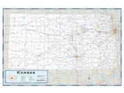 Kansas County Highway Wall Map
