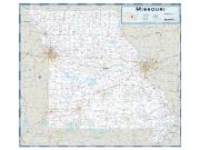Missouri County Highway Wall Map
