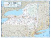 New York County Highway Wall Map