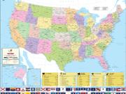 USA Wall Map from Maps of World