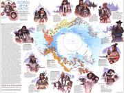 Peoples of the Arctic 1983 Wall Map