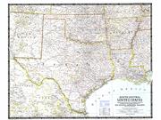 US South
Central 1947 Wall Map