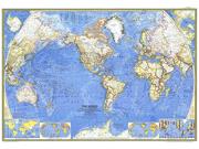 The World 1965 Wall Map