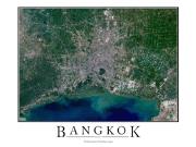 Bangkok Wall Map