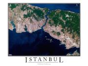Istanbul Wall Map