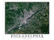 Philadelphia Wall Map