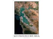 San Francisco Bay Area Wall Map