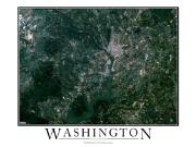 Washington, D.C. Wall Map