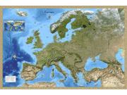 Europe Satellite Wall Map