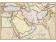 Middle East Antique Wall Map