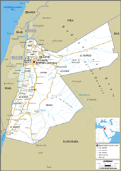 Jordan Road Wall Map