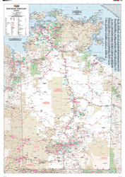 Northern Territory Wall Map