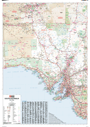 South Australia Wall Map HEMA Maps