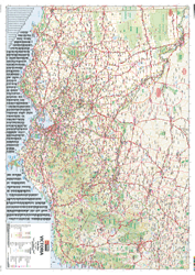 Victoria Wall Map HEMA Maps