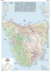 Tasmania Wall Map by HEMA Maps