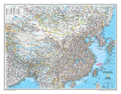 China Wall Map