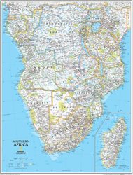 Southern Africa Wall Map