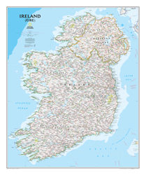 Ireland Wall Map