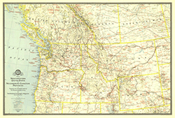 Northwestern US 1941 National Geographic