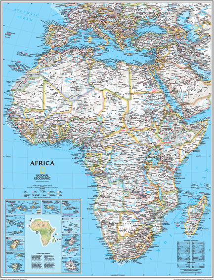 Africa Wall Map